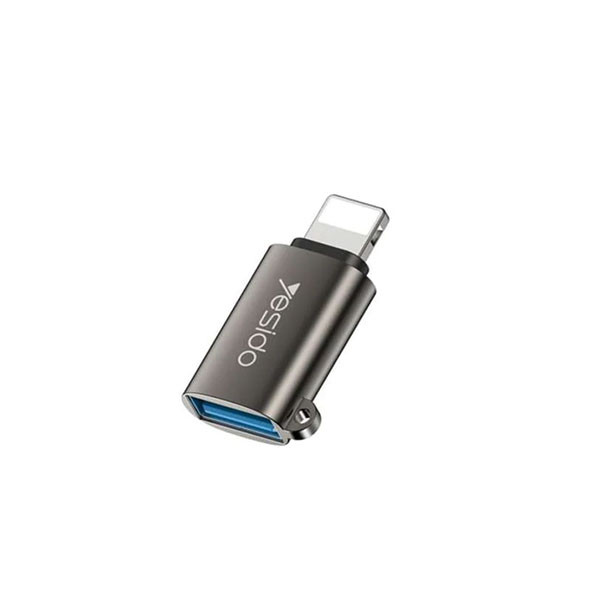 Yesido Lightning OTG USB 3.0 Supper Fast Data Transmission GS14 - mobile shop in Hamra, Beirut, Lebanon. New and used phones, iPhone, Samsung, Huawei, Xiaomi, Oppo, Realme, Honor, Google Pixel, tablets, laptops, computers, and accessories. متجر موبايلات في الحمرا، بيروت، لبنان. هواتف جديدة ومستعملة، آيفون، سامسونج، هواوي، شاومي، أوبو، ريلمي، هونر، جوجل بيكسل، أجهزة لوحية، لابتوبات، كمبيوترات، واكسسوارات.