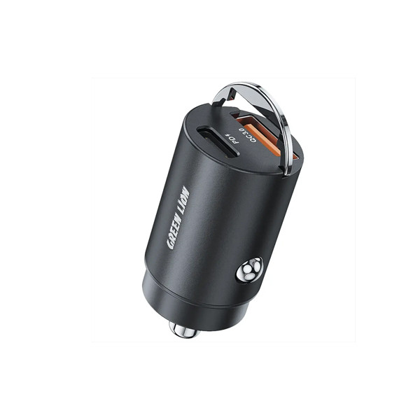 Green Lion Ring Charge Dual Port Car Charger Pd 36w C To L 1m Cable Black, mobiles, lebanon, samsung, iphones, new, used, laptops, computers, huawei, phone, mobile prices in lebanon,mobile prices