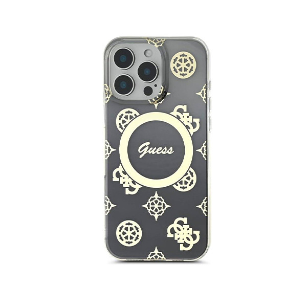 Guess Hard Case Gradient With Peony Pattern 16 Pro Max  Black, mobiles, lebanon, samsung, iphones, new, used, laptops, computers, huawei, phone, mobile prices in lebanon,mobile prices