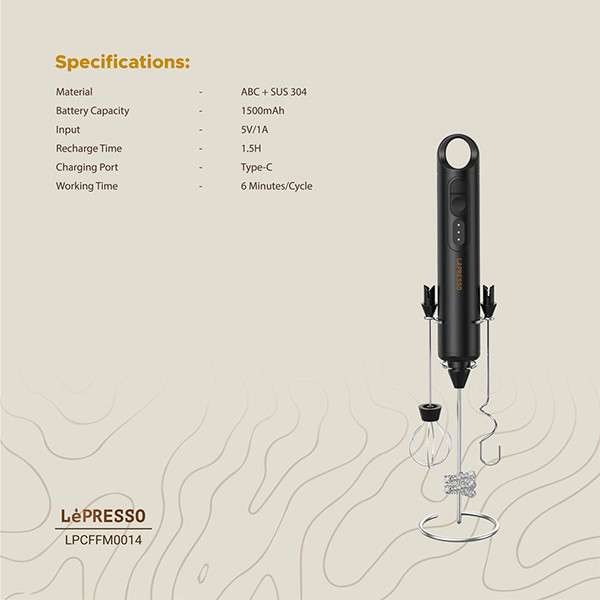 LePresso 3in1 Frother - mobile shop in Hamra, Beirut, Lebanon. New and used phones, iPhone, Samsung, Huawei, Xiaomi, Oppo, Realme, Honor, Google Pixel, tablets, laptops, computers, and accessories. متجر موبايلات في الحمرا، بيروت، لبنان. هواتف جديدة ومستعملة، آيفون، سامسونج، هواوي، شاومي، أوبو، ريلمي، هونر، جوجل بيكسل، أجهزة لوحية، لابتوبات، كمبيوترات، واكسسوارات.