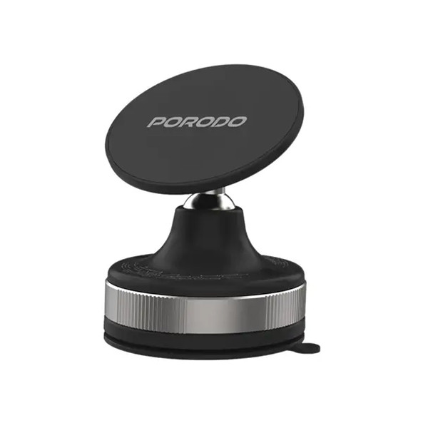 Porodo 360° Rotatable Adjustable Magnetic Vacuum Suction Holder - Black, mobiles, lebanon, samsung, iphones, new, used, laptops, computers, huawei, phone, mobile prices in lebanon,mobile prices