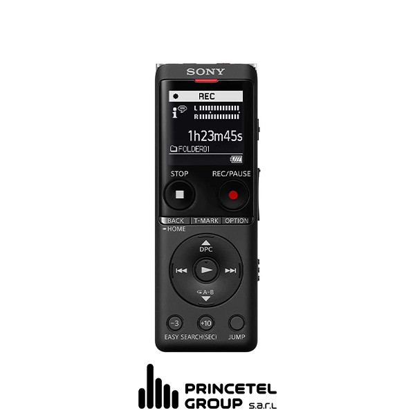 Sony ICD-UX570F Stereo Recorder Black - mobile shop in Hamra, Beirut, Lebanon. New and used phones, iPhone, Samsung, Huawei, Xiaomi, Oppo, Realme, Honor, Google Pixel, tablets, laptops, computers, and accessories. متجر موبايلات في الحمرا، بيروت، لبنان. هواتف جديدة ومستعملة، آيفون، سامسونج، هواوي، شاومي، أوبو، ريلمي، هونر، جوجل بيكسل، أجهزة لوحية، لابتوبات، كمبيوترات، واكسسوارات.