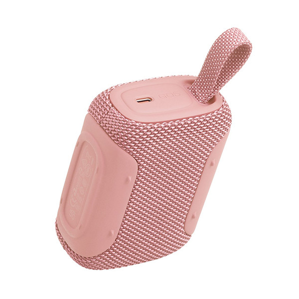 JBL Go 5 Portable Bluetooth Speaker- Pink - mobile shop in Hamra, Beirut, Lebanon. New and used phones, iPhone, Samsung, Huawei, Xiaomi, Oppo, Realme, Honor, Google Pixel, tablets, laptops, computers, and accessories. متجر موبايلات في الحمرا، بيروت، لبنان. هواتف جديدة ومستعملة، آيفون، سامسونج، هواوي، شاومي، أوبو، ريلمي، هونر، جوجل بيكسل، أجهزة لوحية، لابتوبات، كمبيوترات، واكسسوارات.
