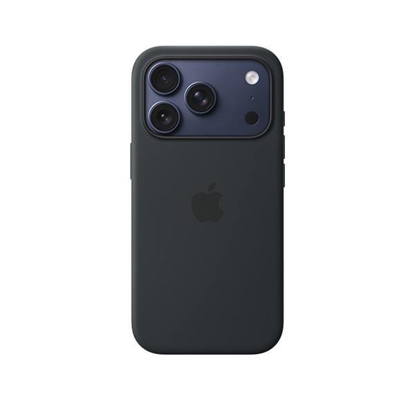 Apple Iphone 17 Pro Black Silicone Case - mobile shop in Hamra, Beirut, Lebanon. New and used phones, iPhone, Samsung, Huawei, Xiaomi, Oppo, Realme, Honor, Google Pixel, tablets, laptops, computers, and accessories. متجر موبايلات في الحمرا، بيروت، لبنان. هواتف جديدة ومستعملة، آيفون، سامسونج، هواوي، شاومي، أوبو، ريلمي، هونر، جوجل بيكسل، أجهزة لوحية، لابتوبات، كمبيوترات، واكسسوارات.