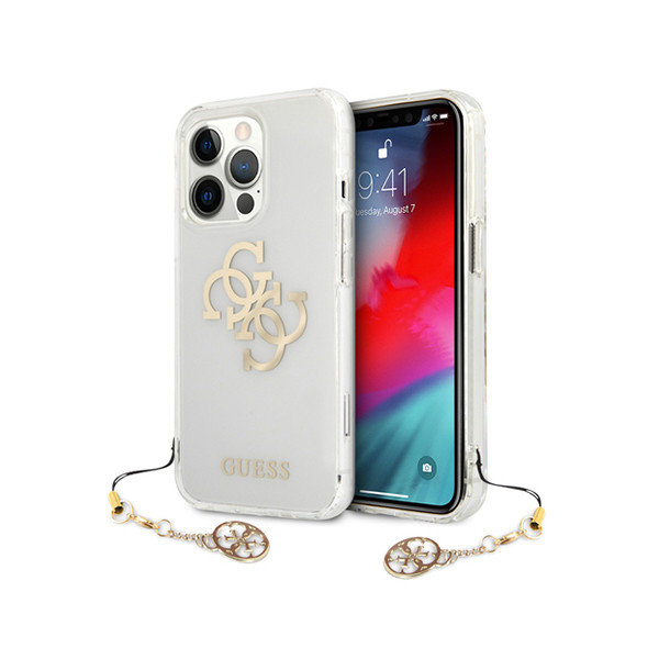 iPhone 13 Pro transparent metal strap guard model Guess 4G Electroplated Logo With Charm, mobiles, lebanon, samsung, iphones, new, used, laptops, computers, huawei, phone, mobile prices in lebanon,mobile prices