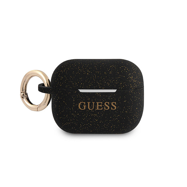 Guess Airpod Case Compatible with Airpods Pro with ring - Black, mobiles, lebanon, samsung, iphones, new, used, laptops, computers, huawei, phone, mobile prices in lebanon,mobile prices