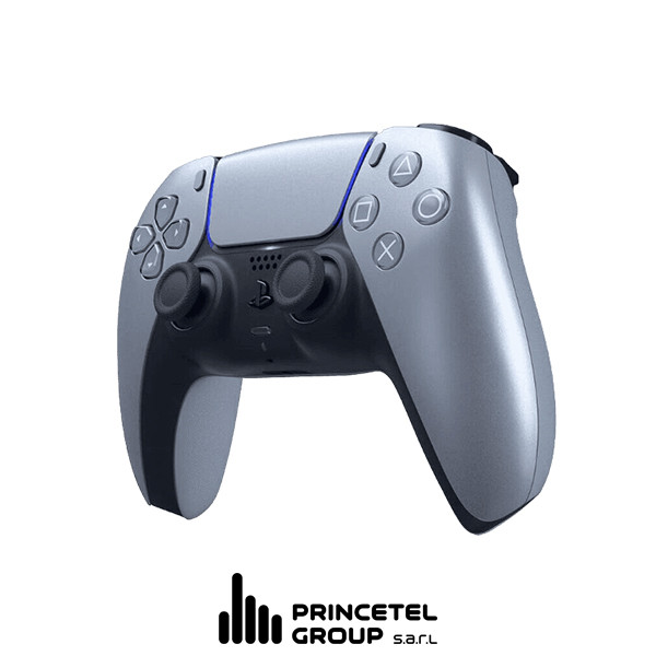 Sony PlayStation 5 DualSense Wireless Controller - Sterling Silver - mobile shop in Hamra, Beirut, Lebanon. New and used phones, iPhone, Samsung, Huawei, Xiaomi, Oppo, Realme, Honor, Google Pixel, tablets, laptops, computers, and accessories. متجر موبايلات في الحمرا، بيروت، لبنان. هواتف جديدة ومستعملة، آيفون، سامسونج، هواوي، شاومي، أوبو، ريلمي، هونر، جوجل بيكسل، أجهزة لوحية، لابتوبات، كمبيوترات، واكسسوارات.