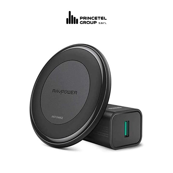 Ravpower Turbo 10W Max Wireless Charger - mobile shop in Hamra, Beirut, Lebanon. New and used phones, iPhone, Samsung, Huawei, Xiaomi, Oppo, Realme, Honor, Google Pixel, tablets, laptops, computers, and accessories. متجر موبايلات في الحمرا، بيروت، لبنان. هواتف جديدة ومستعملة، آيفون، سامسونج، هواوي، شاومي، أوبو، ريلمي، هونر، جوجل بيكسل، أجهزة لوحية، لابتوبات، كمبيوترات، واكسسوارات.
