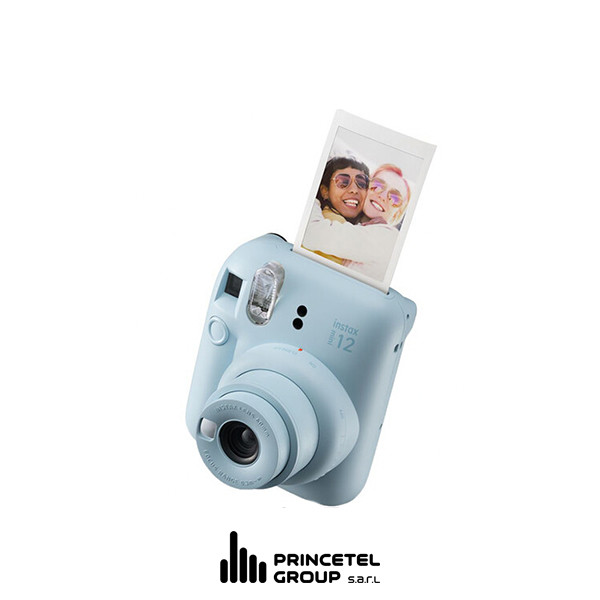 FUJIFILM INSTAX MINI 12 Instant Film Camera -Blue - mobile shop in Hamra, Beirut, Lebanon. New and used phones, iPhone, Samsung, Huawei, Xiaomi, Oppo, Realme, Honor, Google Pixel, tablets, laptops, computers, and accessories. متجر موبايلات في الحمرا، بيروت، لبنان. هواتف جديدة ومستعملة، آيفون، سامسونج، هواوي، شاومي، أوبو، ريلمي، هونر، جوجل بيكسل، أجهزة لوحية، لابتوبات، كمبيوترات، واكسسوارات.