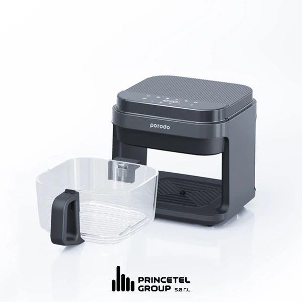 Porodo Lifestyle 5.5L Capacity Full Glass Air Fryer 1200W -Black - mobile shop in Hamra, Beirut, Lebanon. New and used phones, iPhone, Samsung, Huawei, Xiaomi, Oppo, Realme, Honor, Google Pixel, tablets, laptops, computers, and accessories. متجر موبايلات في الحمرا، بيروت، لبنان. هواتف جديدة ومستعملة، آيفون، سامسونج، هواوي، شاومي، أوبو، ريلمي، هونر، جوجل بيكسل، أجهزة لوحية، لابتوبات، كمبيوترات، واكسسوارات.