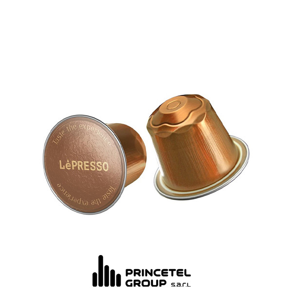 LePresso Aluminum capsules for Nespresso 100% Arabica 10pc - Ethiopia origin blend - mobile shop in Hamra, Beirut, Lebanon. New and used phones, iPhone, Samsung, Huawei, Xiaomi, Oppo, Realme, Honor, Google Pixel, tablets, laptops, computers, and accessories. متجر موبايلات في الحمرا، بيروت، لبنان. هواتف جديدة ومستعملة، آيفون، سامسونج، هواوي، شاومي، أوبو، ريلمي، هونر، جوجل بيكسل، أجهزة لوحية، لابتوبات، كمبيوترات، واكسسوارات.