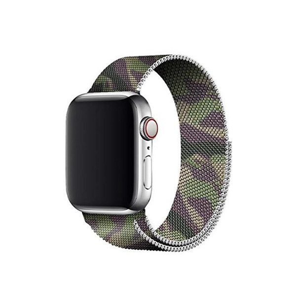 iBAND Apple Watch Army Green Magnetic Strap 38-40-41mm, mobiles, lebanon, samsung, iphones, new, used, laptops, computers, huawei, phone, mobile prices in lebanon,mobile prices