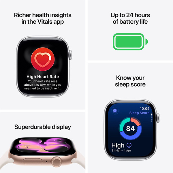 Apple watch Series 11 46MM-Jet Black - mobile shop in Hamra, Beirut, Lebanon. New and used phones, iPhone, Samsung, Huawei, Xiaomi, Oppo, Realme, Honor, Google Pixel, tablets, laptops, computers, and accessories. متجر موبايلات في الحمرا، بيروت، لبنان. هواتف جديدة ومستعملة، آيفون، سامسونج، هواوي، شاومي، أوبو، ريلمي، هونر، جوجل بيكسل، أجهزة لوحية، لابتوبات، كمبيوترات، واكسسوارات.