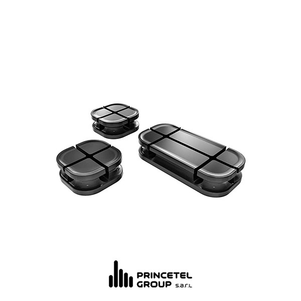 Baseus Cross Peas cable organizer - Black - mobile shop in Hamra, Beirut, Lebanon. New and used phones, iPhone, Samsung, Huawei, Xiaomi, Oppo, Realme, Honor, Google Pixel, tablets, laptops, computers, and accessories. متجر موبايلات في الحمرا، بيروت، لبنان. هواتف جديدة ومستعملة، آيفون، سامسونج، هواوي، شاومي، أوبو، ريلمي، هونر، جوجل بيكسل، أجهزة لوحية، لابتوبات، كمبيوترات، واكسسوارات.