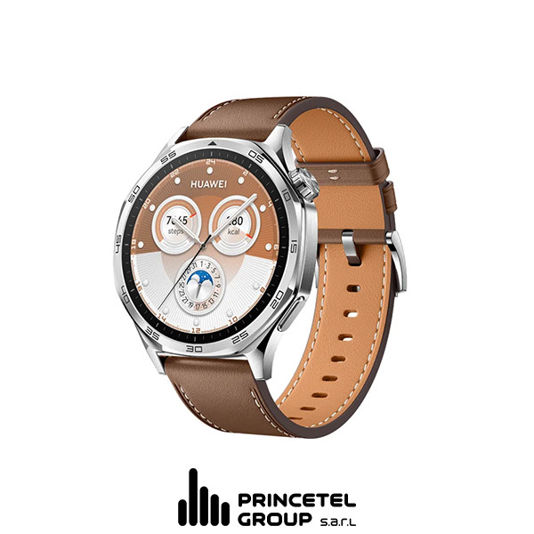 Huawei Watch GT 5 46MM Brown Leather - mobile shop in Hamra, Beirut, Lebanon. New and used phones, iPhone, Samsung, Huawei, Xiaomi, Oppo, Realme, Honor, Google Pixel, tablets, laptops, computers, and accessories. متجر موبايلات في الحمرا، بيروت، لبنان. هواتف جديدة ومستعملة، آيفون، سامسونج، هواوي، شاومي، أوبو، ريلمي، هونر، جوجل بيكسل، أجهزة لوحية، لابتوبات، كمبيوترات، واكسسوارات.