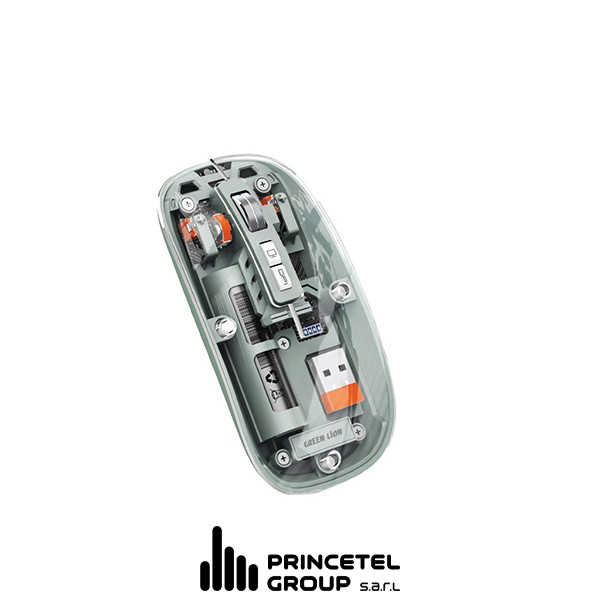 Green Lion Transparent Mouse  2 1600DPI - Green - mobile shop in Hamra, Beirut, Lebanon. New and used phones, iPhone, Samsung, Huawei, Xiaomi, Oppo, Realme, Honor, Google Pixel, tablets, laptops, computers, and accessories. متجر موبايلات في الحمرا، بيروت، لبنان. هواتف جديدة ومستعملة، آيفون، سامسونج، هواوي، شاومي، أوبو، ريلمي، هونر، جوجل بيكسل، أجهزة لوحية، لابتوبات، كمبيوترات، واكسسوارات.