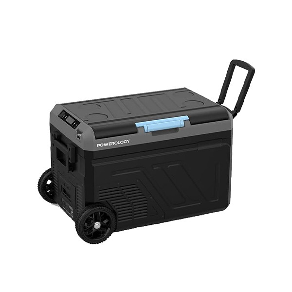 Powerology 90W Portable Car Refrigerator  with Ice Maker and Wheel, mobiles, lebanon, samsung, iphones, new, used, laptops, computers, huawei, phone, mobile prices in lebanon,mobile prices