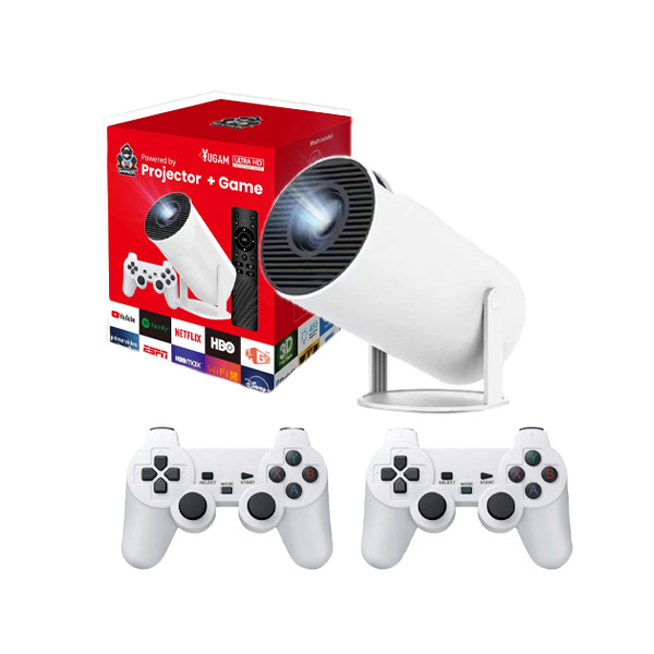 Mini Portable Projector 4K WiFi 6 BT 5.2 Upgraded Portable Projector Full HD Supported for Phone /PC /TV /HDMI /PS5 /Laptop Auto Keystone Home Theater 180° Rotation, mobiles, lebanon, samsung, iphones, new, used, laptops, computers, huawei, phone, mobile prices in lebanon,mobile prices