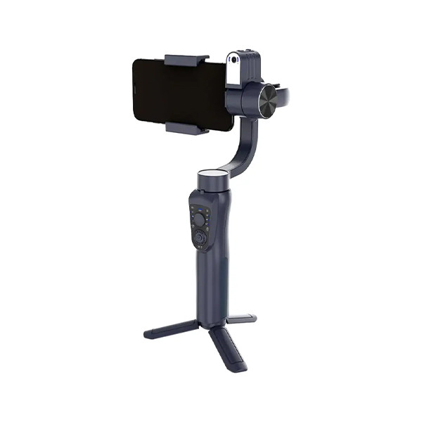 Porodo Anti-Shake Gimbal With AI Tracker - Black - mobile shop in Hamra, Beirut, Lebanon. New and used phones, iPhone, Samsung, Huawei, Xiaomi, Oppo, Realme, Honor, Google Pixel, tablets, laptops, computers, and accessories. متجر موبايلات في الحمرا، بيروت، لبنان. هواتف جديدة ومستعملة، آيفون، سامسونج، هواوي، شاومي، أوبو، ريلمي، هونر، جوجل بيكسل، أجهزة لوحية، لابتوبات، كمبيوترات، واكسسوارات.