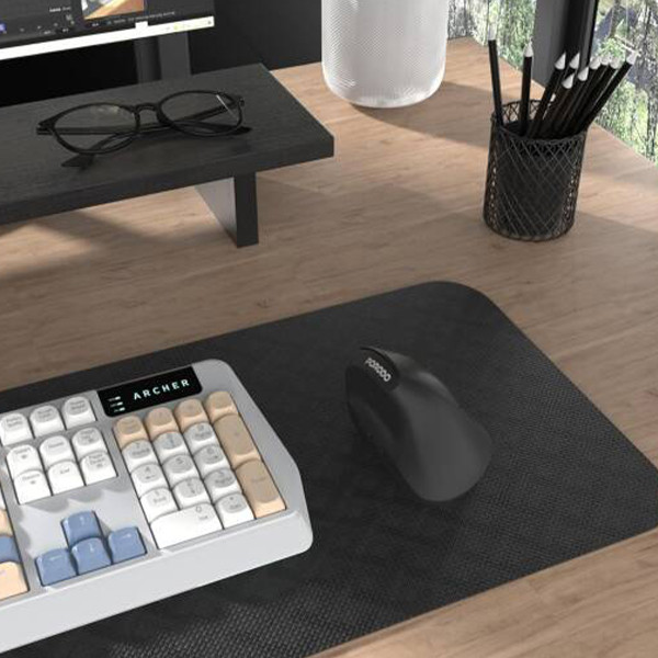 Porodo Vertical Dual Mode Rechargeable Mouse BT+DPI - Black - mobile shop in Hamra, Beirut, Lebanon. New and used phones, iPhone, Samsung, Huawei, Xiaomi, Oppo, Realme, Honor, Google Pixel, tablets, laptops, computers, and accessories. متجر موبايلات في الحمرا، بيروت، لبنان. هواتف جديدة ومستعملة، آيفون، سامسونج، هواوي، شاومي، أوبو، ريلمي، هونر، جوجل بيكسل، أجهزة لوحية، لابتوبات، كمبيوترات، واكسسوارات.