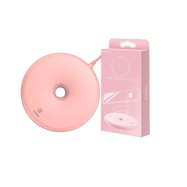 baseus donut wirless charger pink, mobiles, lebanon, samsung, iphones, new, used, laptops, computers, huawei, phone, mobile prices in lebanon,mobile prices