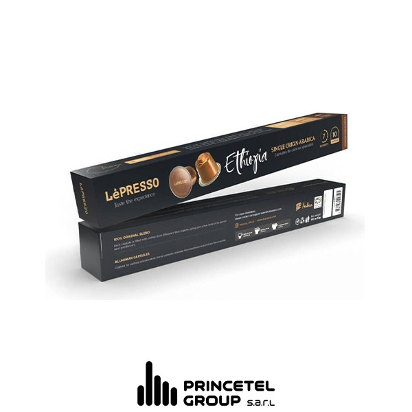 Lepresso Aluminum Capsules Nespresso 10pc Ethopia - mobile shop in Hamra, Beirut, Lebanon. New and used phones, iPhone, Samsung, Huawei, Xiaomi, Oppo, Realme, Honor, Google Pixel, tablets, laptops, computers, and accessories. متجر موبايلات في الحمرا، بيروت، لبنان. هواتف جديدة ومستعملة، آيفون، سامسونج، هواوي، شاومي، أوبو، ريلمي، هونر، جوجل بيكسل، أجهزة لوحية، لابتوبات، كمبيوترات، واكسسوارات.