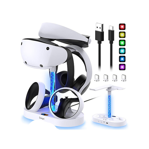 ipega PS5 VR2 Stand Dual Charger, mobiles, lebanon, samsung, iphones, new, used, laptops, computers, huawei, phone, mobile prices in lebanon,mobile prices