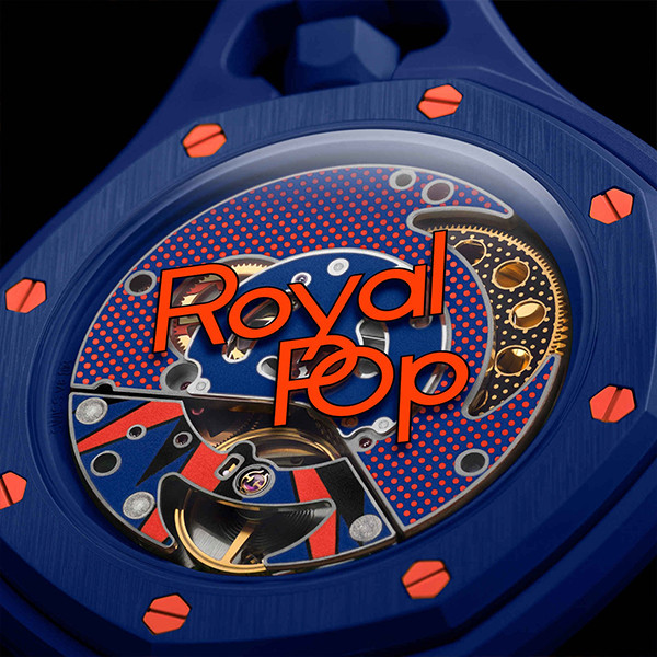 Audemars Piguet x Swatch | Royal Pop Collection-Orenji Hachi - mobile shop in Hamra, Beirut, Lebanon. New and used phones, iPhone, Samsung, Huawei, Xiaomi, Oppo, Realme, Honor, Google Pixel, tablets, laptops, computers, and accessories. متجر موبايلات في الحمرا، بيروت، لبنان. هواتف جديدة ومستعملة، آيفون، سامسونج، هواوي، شاومي، أوبو، ريلمي، هونر، جوجل بيكسل، أجهزة لوحية، لابتوبات، كمبيوترات، واكسسوارات.