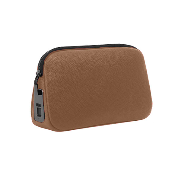 Stech Fl-v2463 Smart Clutch Bag With Fingerprint Unlocking-Brown, mobiles, lebanon, samsung, iphones, new, used, laptops, computers, huawei, phone, mobile prices in lebanon,mobile prices