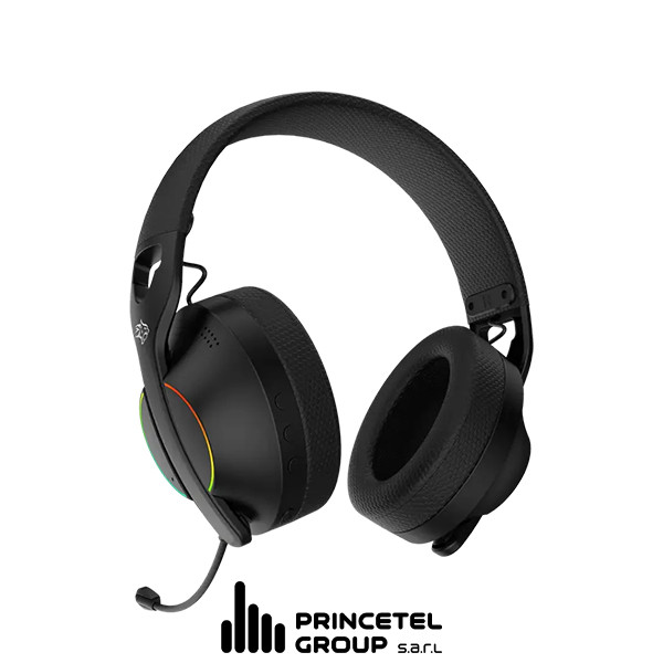 Porodo Gaming Triple-Mode Gaming Headphone - Black - mobile shop in Hamra, Beirut, Lebanon. New and used phones, iPhone, Samsung, Huawei, Xiaomi, Oppo, Realme, Honor, Google Pixel, tablets, laptops, computers, and accessories. متجر موبايلات في الحمرا، بيروت، لبنان. هواتف جديدة ومستعملة، آيفون، سامسونج، هواوي، شاومي، أوبو، ريلمي، هونر، جوجل بيكسل، أجهزة لوحية، لابتوبات، كمبيوترات، واكسسوارات.