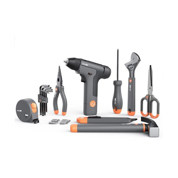 Deli Home Tool Set 7 Pcs | H1001-d - mobile shop in Hamra, Beirut, Lebanon. New and used phones, iPhone, Samsung, Huawei, Xiaomi, Oppo, Realme, Honor, Google Pixel, tablets, laptops, computers, and accessories. متجر موبايلات في الحمرا، بيروت، لبنان. هواتف جديدة ومستعملة، آيفون، سامسونج، هواوي، شاومي، أوبو، ريلمي، هونر، جوجل بيكسل، أجهزة لوحية، لابتوبات، كمبيوترات، واكسسوارات.