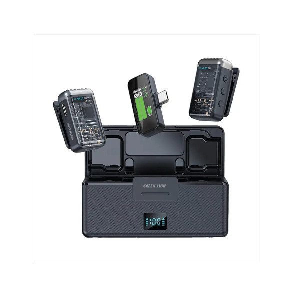 Green Lion Gm-99x Wireless Microphone Black, mobiles, lebanon, samsung, iphones, new, used, laptops, computers, huawei, phone, mobile prices in lebanon,mobile prices