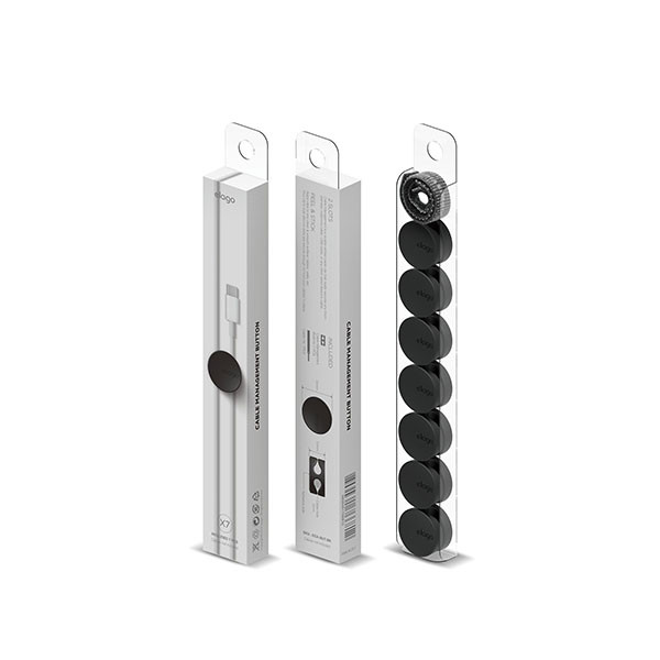 Elago Cable Managament Button - Black, mobiles, lebanon, samsung, iphones, new, used, laptops, computers, huawei, phone, mobile prices in lebanon,mobile prices