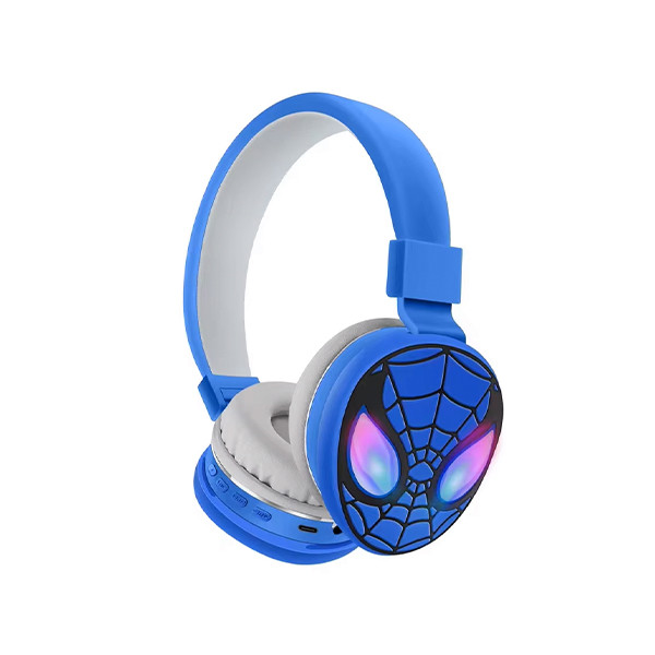 Cartoon Headset Bluetooth Spiderman Wireless AH-806E Blue, mobiles, lebanon, samsung, iphones, new, used, laptops, computers, huawei, phone, mobile prices in lebanon,mobile prices