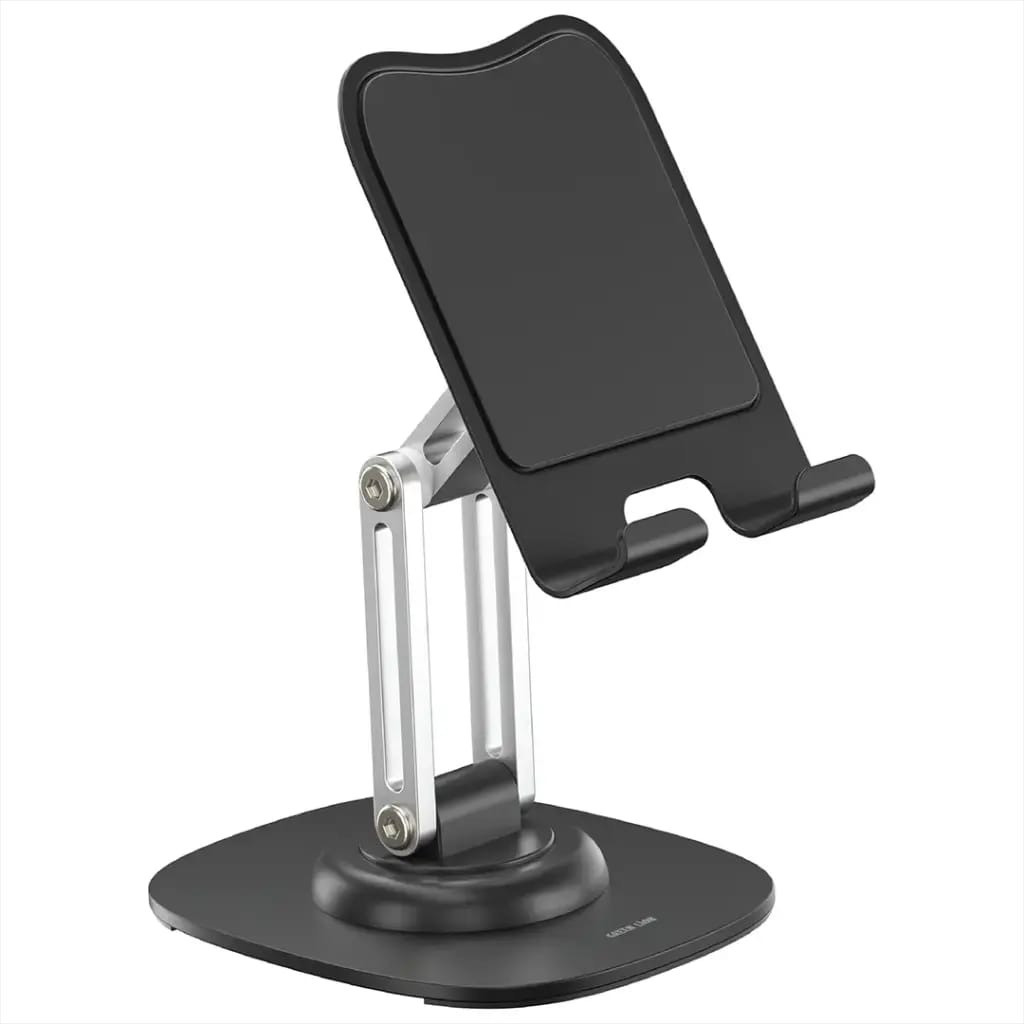green lion M4-foldable phone tablet holder - black, mobiles, lebanon, samsung, iphones, new, used, laptops, computers, huawei, phone, mobile prices in lebanon,mobile prices