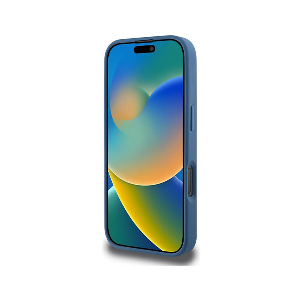 Guess Leather Case For Iphone 16 Pro Max Blue - mobile shop in Hamra, Beirut, Lebanon. New and used phones, iPhone, Samsung, Huawei, Xiaomi, Oppo, Realme, Honor, Google Pixel, tablets, laptops, computers, and accessories. متجر موبايلات في الحمرا، بيروت، لبنان. هواتف جديدة ومستعملة، آيفون، سامسونج، هواوي، شاومي، أوبو، ريلمي، هونر، جوجل بيكسل، أجهزة لوحية، لابتوبات، كمبيوترات، واكسسوارات.