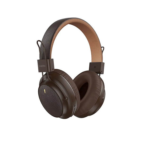 Porodo SoundTec Headphone With Leather Finish - Brown, mobiles, lebanon, samsung, iphones, new, used, laptops, computers, huawei, phone, mobile prices in lebanon,mobile prices