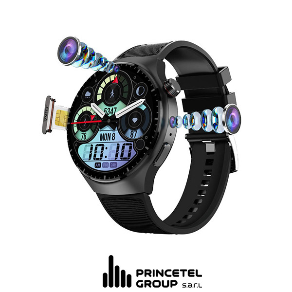 Porodo Vista Smart Watch with Camera Black dial and Black Strap - mobile shop in Hamra, Beirut, Lebanon. New and used phones, iPhone, Samsung, Huawei, Xiaomi, Oppo, Realme, Honor, Google Pixel, tablets, laptops, computers, and accessories. متجر موبايلات في الحمرا، بيروت، لبنان. هواتف جديدة ومستعملة، آيفون، سامسونج، هواوي، شاومي، أوبو، ريلمي، هونر، جوجل بيكسل، أجهزة لوحية، لابتوبات، كمبيوترات، واكسسوارات.