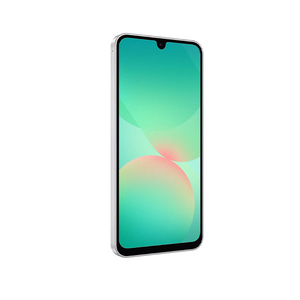 Samsung Galaxy A26 White 6Ram 256GB - mobile shop in Hamra, Beirut, Lebanon. New and used phones, iPhone, Samsung, Huawei, Xiaomi, Oppo, Realme, Honor, Google Pixel, tablets, laptops, computers, and accessories. متجر موبايلات في الحمرا، بيروت، لبنان. هواتف جديدة ومستعملة، آيفون، سامسونج، هواوي، شاومي، أوبو، ريلمي، هونر، جوجل بيكسل، أجهزة لوحية، لابتوبات، كمبيوترات، واكسسوارات.