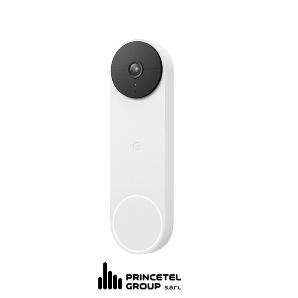 Google - Nest Wi-Fi Video Doorbell - Battery Operated - Snow - Snow - mobile shop in Hamra, Beirut, Lebanon. New and used phones, iPhone, Samsung, Huawei, Xiaomi, Oppo, Realme, Honor, Google Pixel, tablets, laptops, computers, and accessories. متجر موبايلات في الحمرا، بيروت، لبنان. هواتف جديدة ومستعملة، آيفون، سامسونج، هواوي، شاومي، أوبو، ريلمي، هونر، جوجل بيكسل، أجهزة لوحية، لابتوبات، كمبيوترات، واكسسوارات.