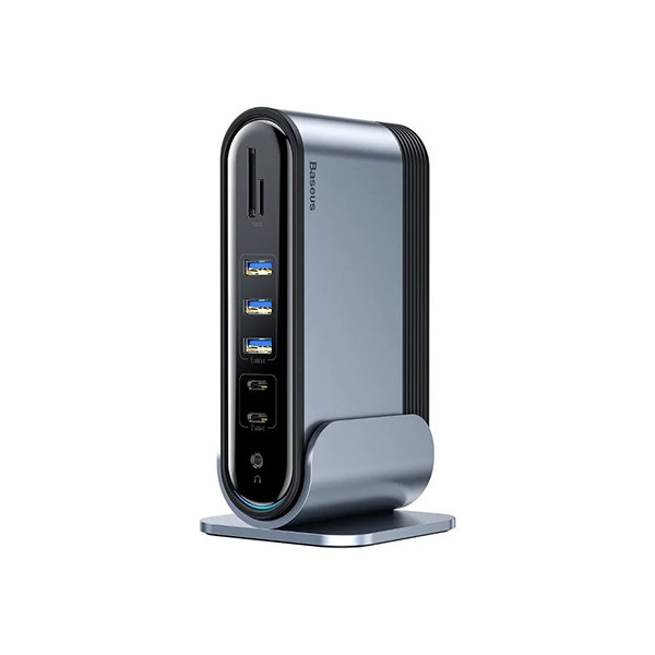 Baseus Working Station Three-Screen Multifunctional Type-C HUB Adapter, mobiles, lebanon, samsung, iphones, new, used, laptops, computers, huawei, phone, mobile prices in lebanon,mobile prices