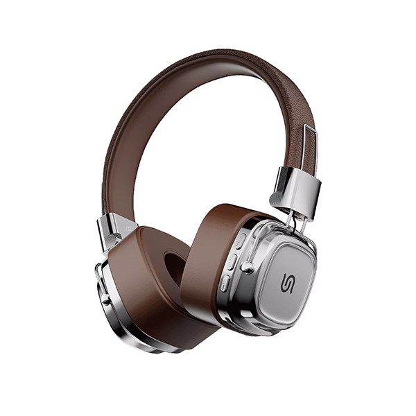 Porodo Soundtec Vintage Headphone - Brown Silver, mobiles, lebanon, samsung, iphones, new, used, laptops, computers, huawei, phone, mobile prices in lebanon,mobile prices