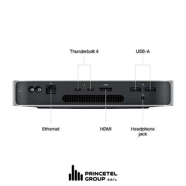Apple Mac Mini (2023) 512GB SSD 8GB RAM - mobile shop in Hamra, Beirut, Lebanon. New and used phones, iPhone, Samsung, Huawei, Xiaomi, Oppo, Realme, Honor, Google Pixel, tablets, laptops, computers, and accessories. متجر موبايلات في الحمرا، بيروت، لبنان. هواتف جديدة ومستعملة، آيفون، سامسونج، هواوي، شاومي، أوبو، ريلمي، هونر، جوجل بيكسل، أجهزة لوحية، لابتوبات، كمبيوترات، واكسسوارات.