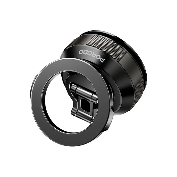 Porodo Manual Suction MagSafe Phone Holder - 360° Rotatable & Foldable - Black - mobile shop in Hamra, Beirut, Lebanon. New and used phones, iPhone, Samsung, Huawei, Xiaomi, Oppo, Realme, Honor, Google Pixel, tablets, laptops, computers, and accessories. متجر موبايلات في الحمرا، بيروت، لبنان. هواتف جديدة ومستعملة، آيفون، سامسونج، هواوي، شاومي، أوبو، ريلمي، هونر، جوجل بيكسل، أجهزة لوحية، لابتوبات، كمبيوترات، واكسسوارات.
