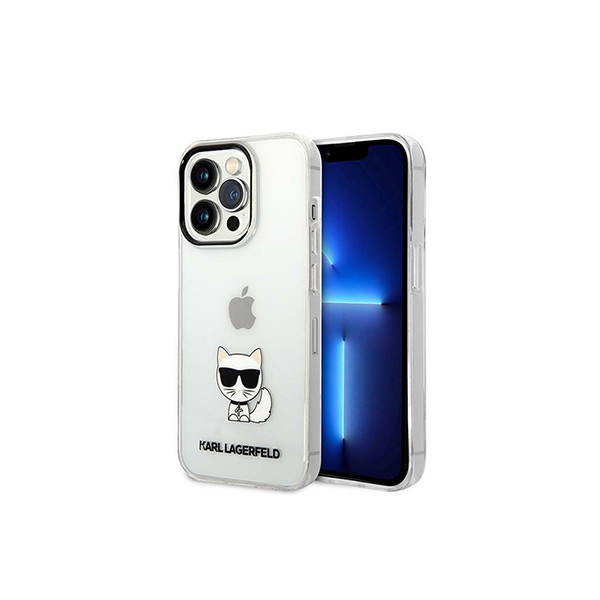 Karl – Iml Case Printed Choupette Body Logo And Black Camera Outline – Transparent For Iphone 14 Pro, mobiles, lebanon, samsung, iphones, new, used, laptops, computers, huawei, phone, mobile prices in lebanon,mobile prices