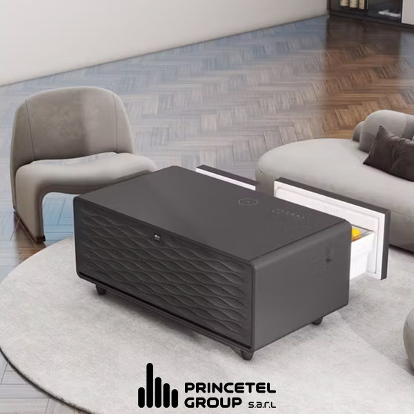 Powerology 93L Coffee Table Fridge with LED Touch Control Bluetooth Hifi Speaker Black - mobile shop in Hamra, Beirut, Lebanon. New and used phones, iPhone, Samsung, Huawei, Xiaomi, Oppo, Realme, Honor, Google Pixel, tablets, laptops, computers, and accessories. متجر موبايلات في الحمرا، بيروت، لبنان. هواتف جديدة ومستعملة، آيفون، سامسونج، هواوي، شاومي، أوبو، ريلمي، هونر، جوجل بيكسل، أجهزة لوحية، لابتوبات، كمبيوترات، واكسسوارات.