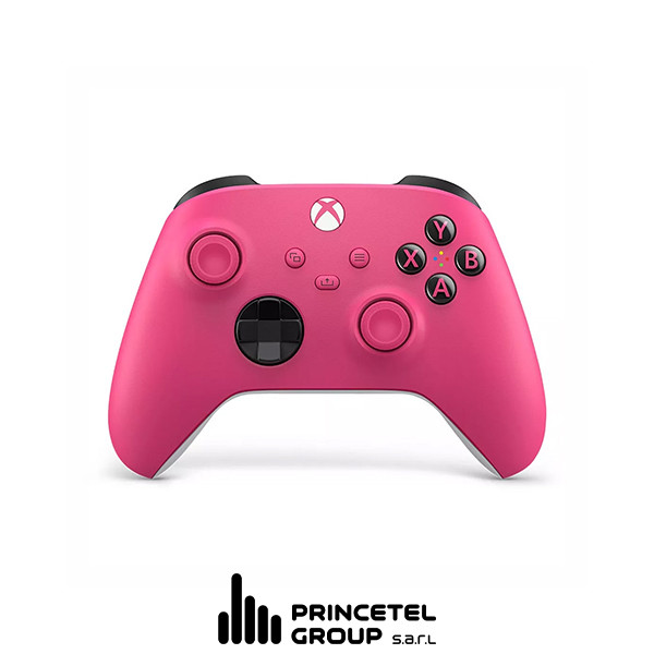 X BOX Deep Pink Wireless Controller - mobile shop in Hamra, Beirut, Lebanon. New and used phones, iPhone, Samsung, Huawei, Xiaomi, Oppo, Realme, Honor, Google Pixel, tablets, laptops, computers, and accessories. متجر موبايلات في الحمرا، بيروت، لبنان. هواتف جديدة ومستعملة، آيفون، سامسونج، هواوي، شاومي، أوبو، ريلمي، هونر، جوجل بيكسل، أجهزة لوحية، لابتوبات، كمبيوترات، واكسسوارات.