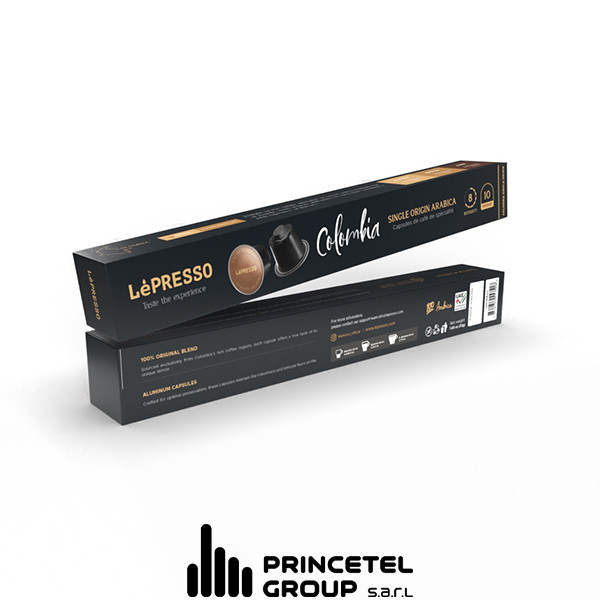 Lepresso Aluminium Capsules 100% Arabic Colombia Origin Blend - mobile shop in Hamra, Beirut, Lebanon. New and used phones, iPhone, Samsung, Huawei, Xiaomi, Oppo, Realme, Honor, Google Pixel, tablets, laptops, computers, and accessories. متجر موبايلات في الحمرا، بيروت، لبنان. هواتف جديدة ومستعملة، آيفون، سامسونج، هواوي، شاومي، أوبو، ريلمي، هونر، جوجل بيكسل، أجهزة لوحية، لابتوبات، كمبيوترات، واكسسوارات.