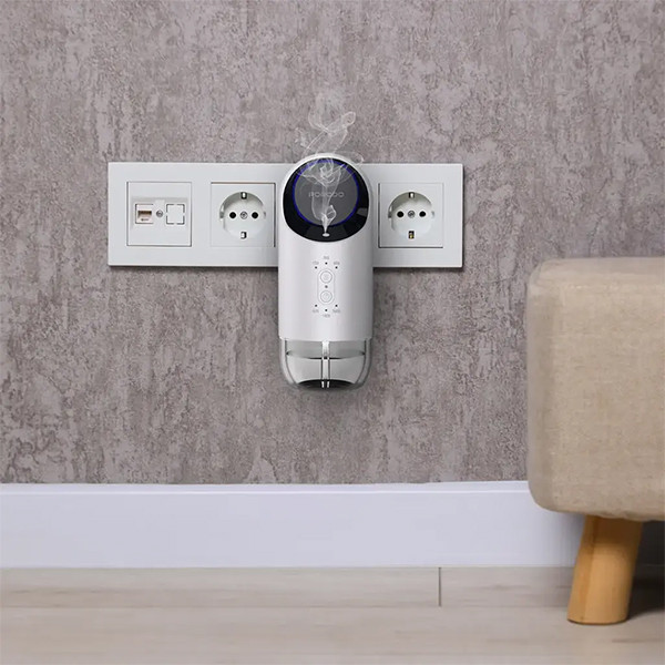 Porodo Wall Plug- In Amora Diffuser Without Remote - White - mobile shop in Hamra, Beirut, Lebanon. New and used phones, iPhone, Samsung, Huawei, Xiaomi, Oppo, Realme, Honor, Google Pixel, tablets, laptops, computers, and accessories. متجر موبايلات في الحمرا، بيروت، لبنان. هواتف جديدة ومستعملة، آيفون، سامسونج، هواوي، شاومي، أوبو، ريلمي، هونر، جوجل بيكسل، أجهزة لوحية، لابتوبات، كمبيوترات، واكسسوارات.