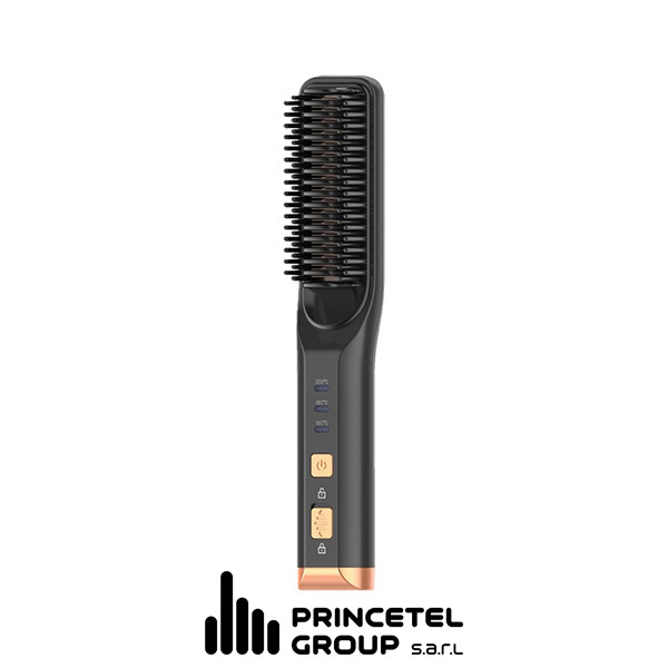 Green Lion Cordless Beard &  Hair Straightener - Black - mobile shop in Hamra, Beirut, Lebanon. New and used phones, iPhone, Samsung, Huawei, Xiaomi, Oppo, Realme, Honor, Google Pixel, tablets, laptops, computers, and accessories. متجر موبايلات في الحمرا، بيروت، لبنان. هواتف جديدة ومستعملة، آيفون، سامسونج، هواوي، شاومي، أوبو، ريلمي، هونر، جوجل بيكسل، أجهزة لوحية، لابتوبات، كمبيوترات، واكسسوارات.